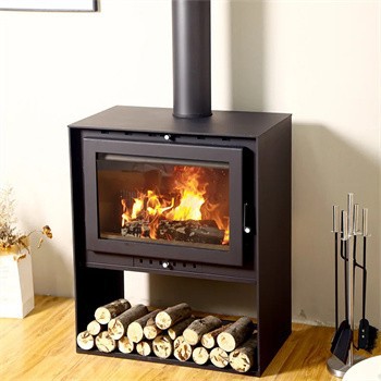 Apartment Modern Wooden Fireplaces
